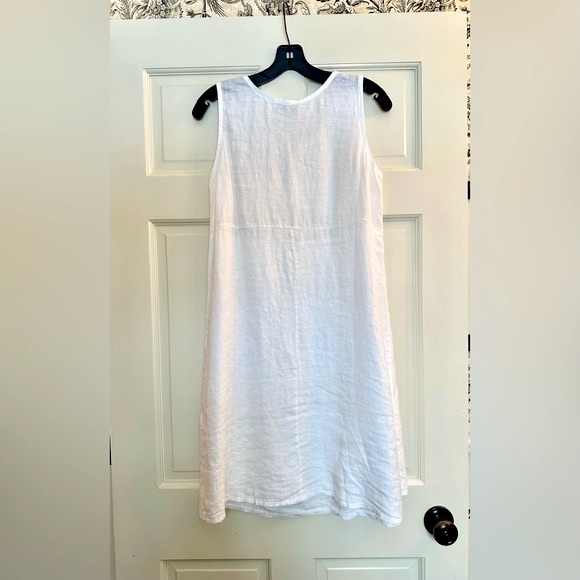 NWT AMBRA 100% LINEN SWING DRESS, SZ S - Picture 2 of 7